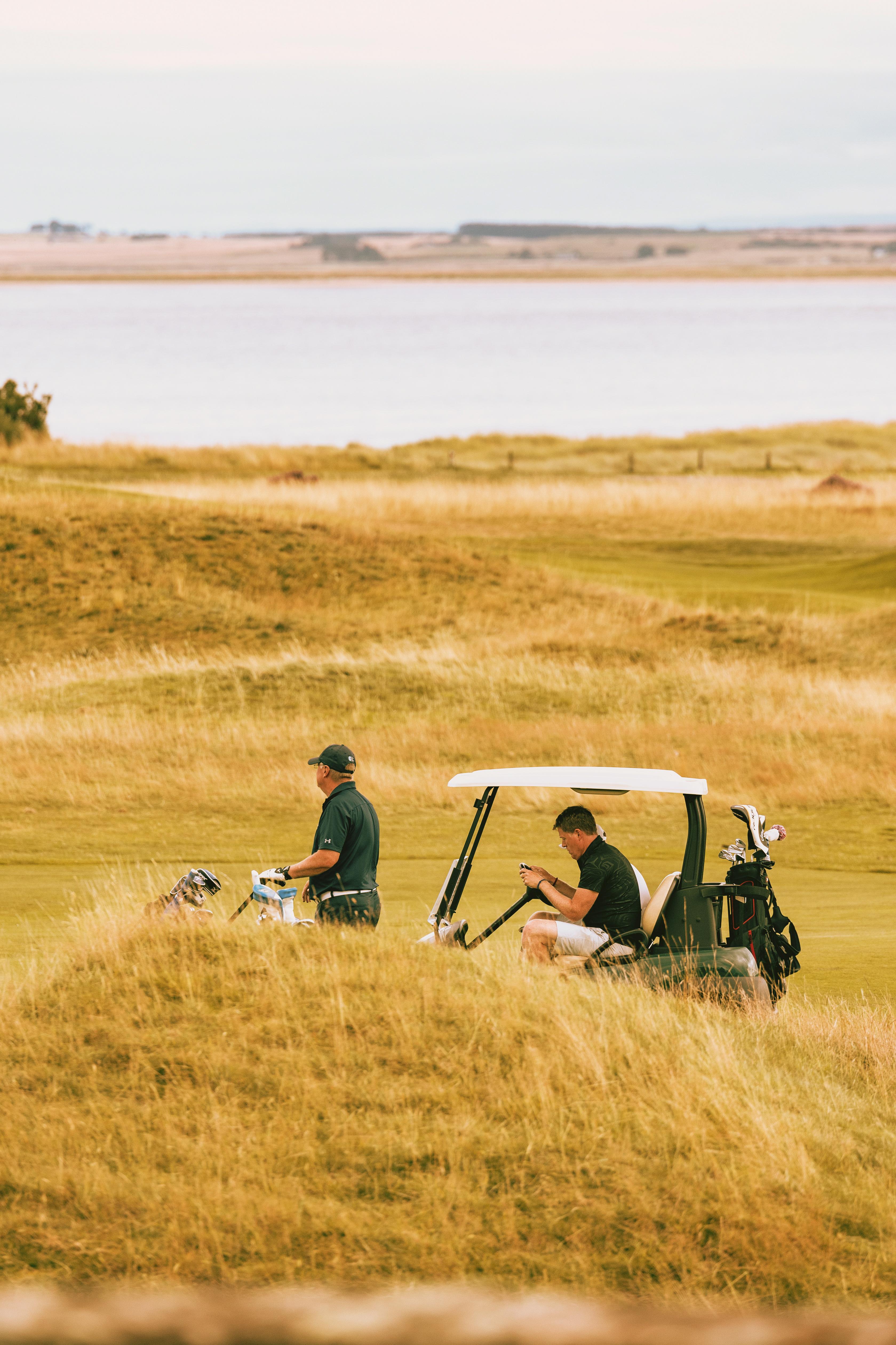 Dornoch Station Hotell Exteriör bild Golfers at the 2005 Open Championship at St Andrews