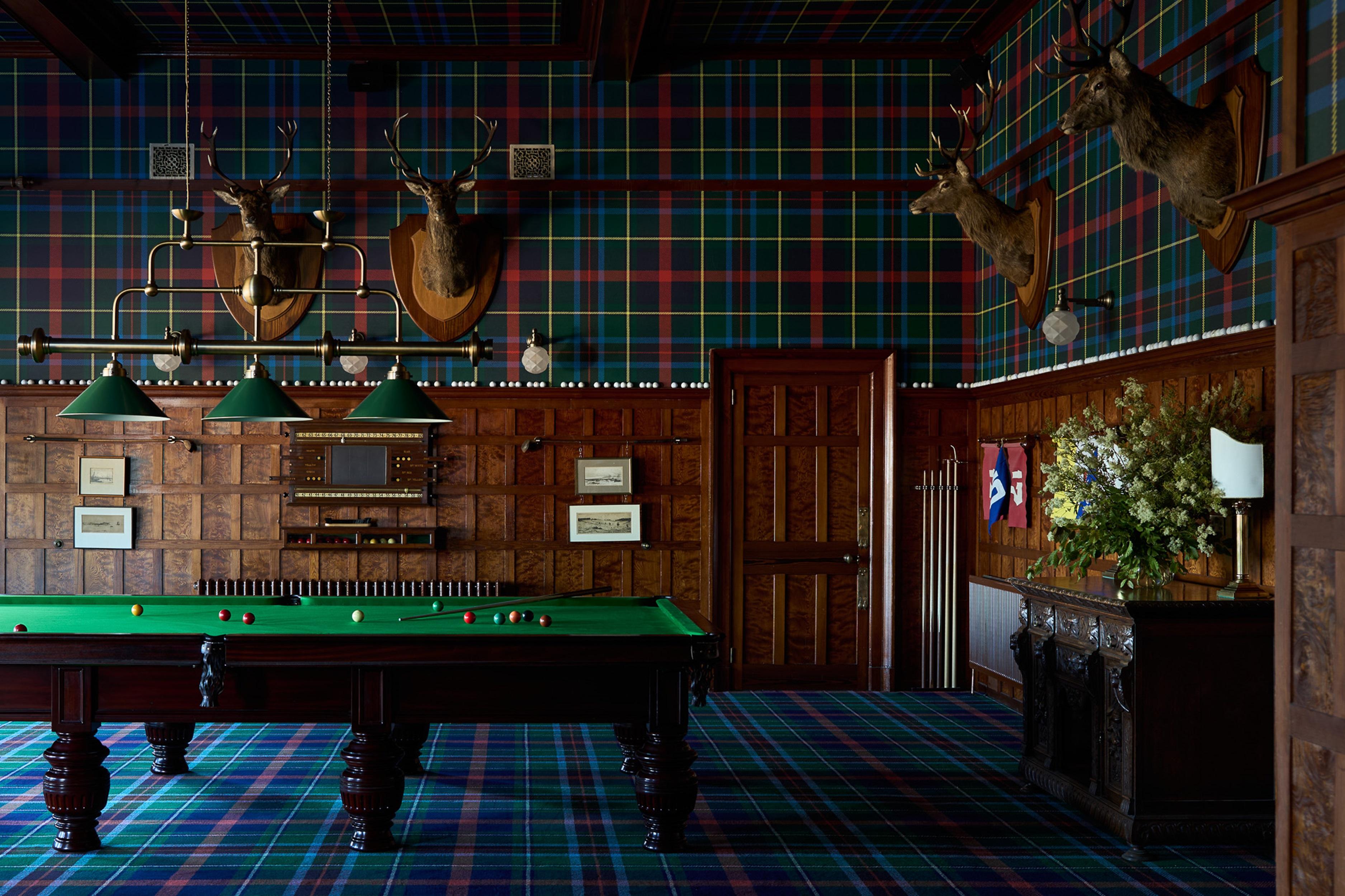 Dornoch Station Hotell Exteriör bild The billiard room