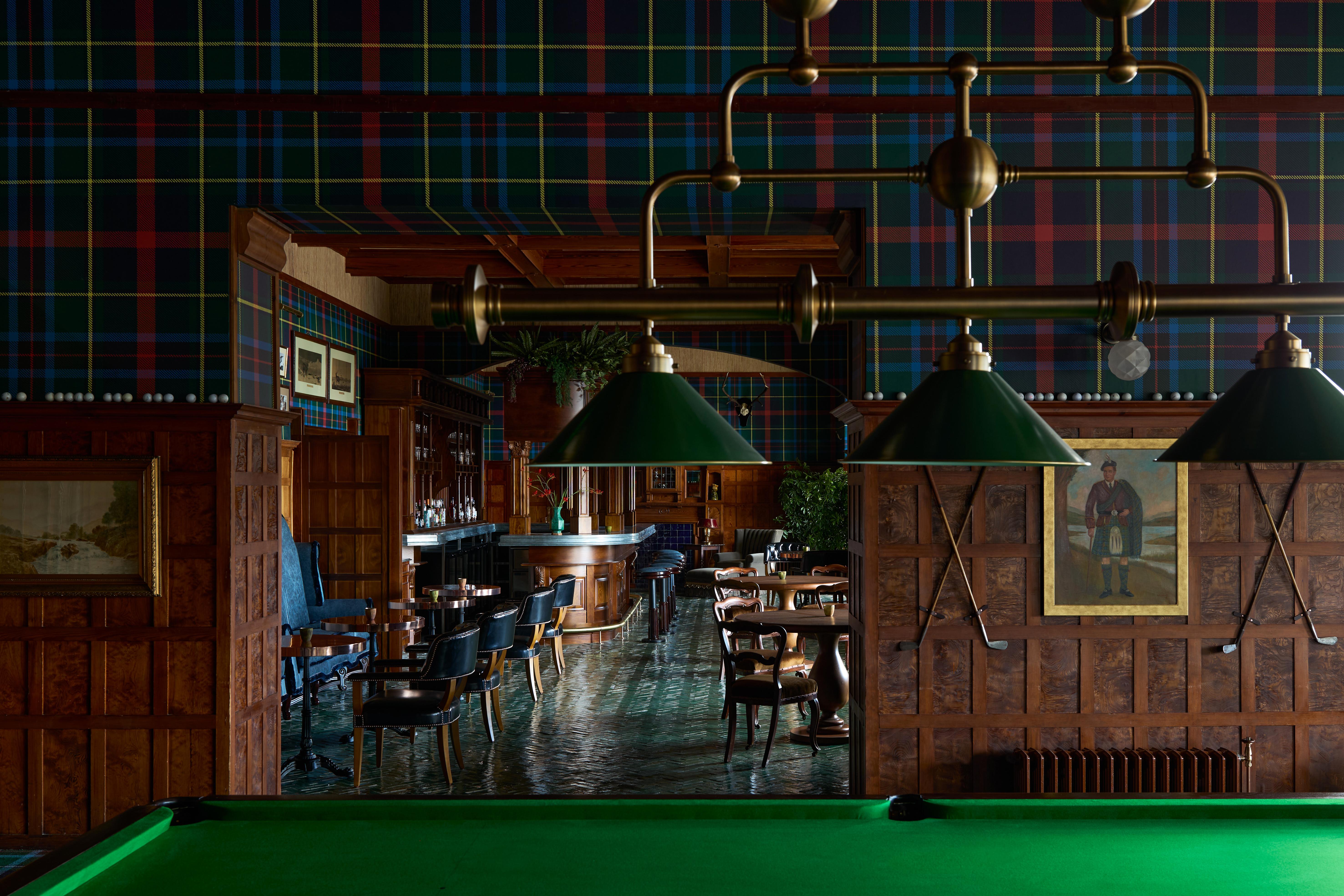 Dornoch Station Hotell Exteriör bild The Snooker Room